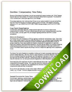 Overtime for Salaried Non-Exempt Employees