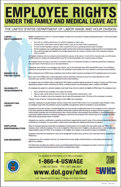 Every employercovered by the Family and Medical Leave Act (FMLA) is ...